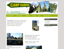 Tablet Screenshot of camp.adrspach-ubytovani.cz